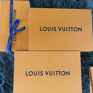 Louis Vuitton boxes/bags
